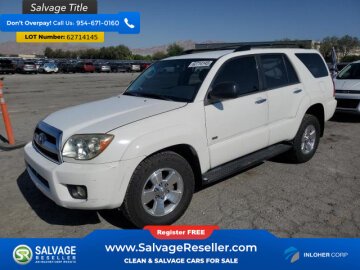 2007 Toyota 4Runner 2WD