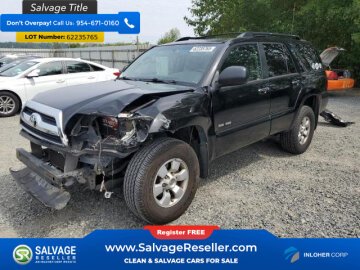 2007 Toyota 4Runner 4WD