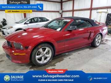 2008 Ford Mustang GT Convertible
