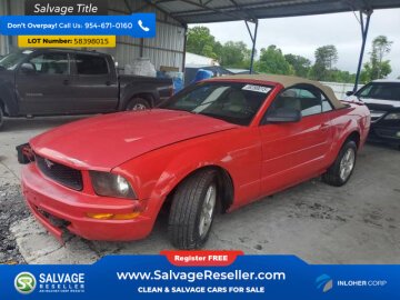 2008 Ford Mustang Convertible