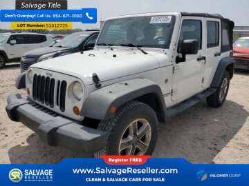 New 2008 Jeep Wrangler 4WD Unlimited X