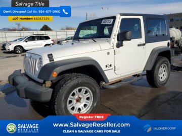 New 2008 Jeep Wrangler 4WD X