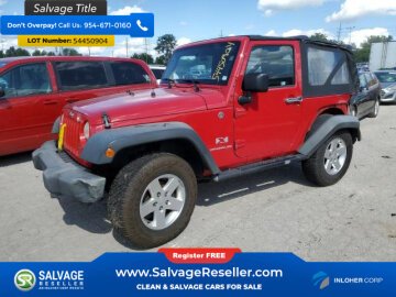 New 2008 Jeep Wrangler 4WD X