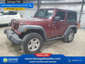 New 2008 Jeep Wrangler 4WD X