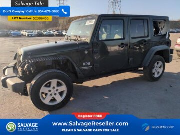 New 2008 Jeep Wrangler 4WD Unlimited X