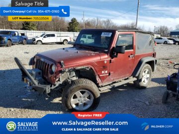 New 2008 Jeep Wrangler 4WD X