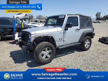2008 Jeep Wrangler 4WD X