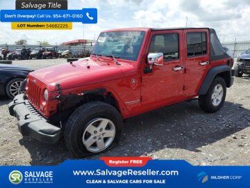 2008 Jeep Wrangler 4WD Unlimited X