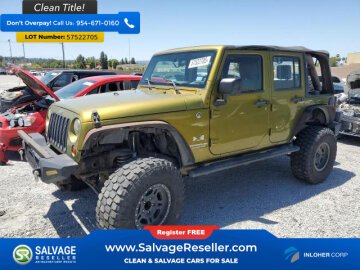 2008 Jeep Wrangler 4WD Unlimited X