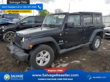 2008 Jeep Wrangler 4WD Unlimited X