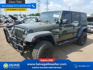 2008 Jeep Wrangler 4WD Unlimited X