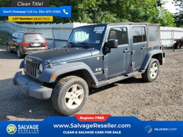 2008 Jeep Wrangler 4WD Unlimited X