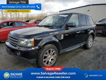 New 2008 Land Rover Range Rover Sport HSE