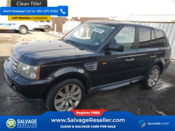 New 2008 Land Rover Range Rover Sport Supercharged