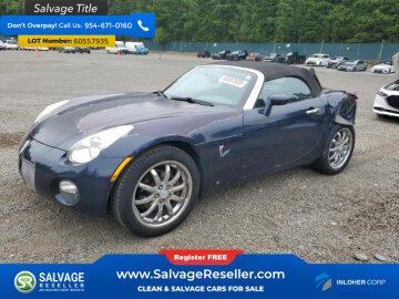 2008 Pontiac Solstice Convertible