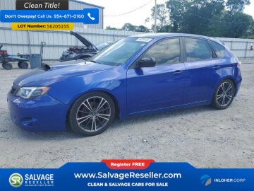 2008 Subaru Impreza WRX Hatchback