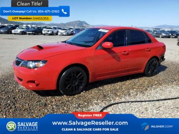 2008 Subaru Impreza WRX Sedan