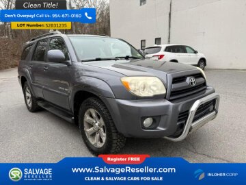 New 2008 Toyota 4Runner 4WD Limited