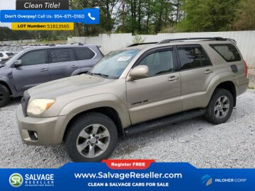 New 2008 Toyota 4Runner 4WD Limited