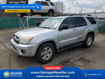 New 2008 Toyota 4Runner 2WD