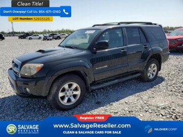 New 2008 Toyota 4Runner 4WD