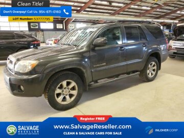 New 2008 Toyota 4Runner 4WD
