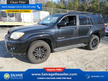 New 2008 Toyota 4Runner 4WD Limited