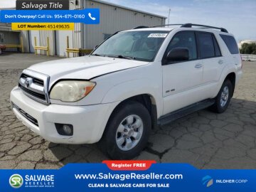 New 2008 Toyota 4Runner 4WD