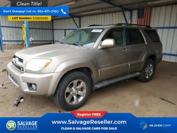 New 2008 Toyota 4Runner 4WD Limited