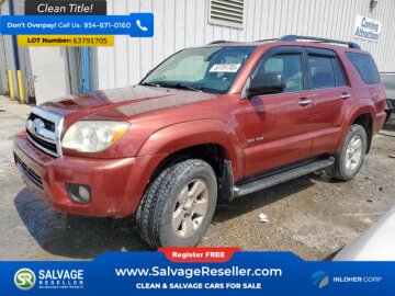 2008 Toyota 4Runner 4WD