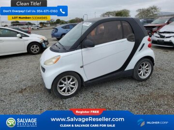 New 2008 smart fortwo Coupe