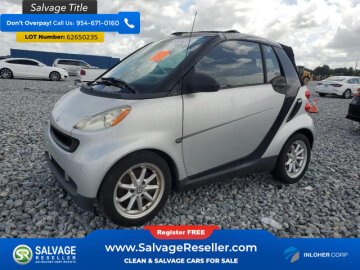 2008 smart fortwo passion Cabriolet