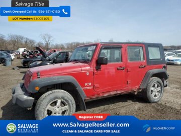 New 2009 Jeep Wrangler 4WD Unlimited X w/ RHD
