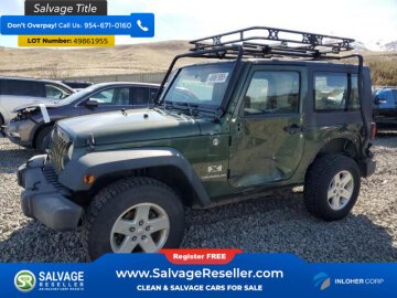 New 2009 Jeep Wrangler 4WD X
