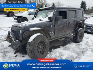 2009 Jeep Wrangler 4WD Unlimited X