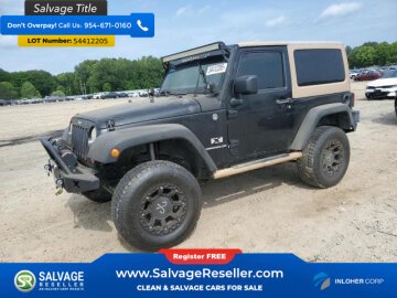 2009 Jeep Wrangler 4WD X