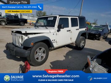 2009 Jeep Wrangler 4WD Unlimited X