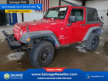 2009 Jeep Wrangler 4WD X