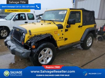2009 Jeep Wrangler 4WD X