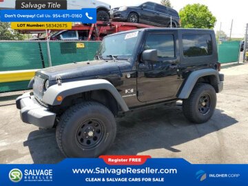 2009 Jeep Wrangler 4WD X