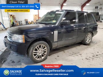 2009 Land Rover Range Rover HSE