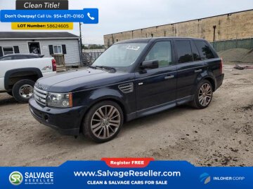 2009 Land Rover Range Rover Sport Supercharged