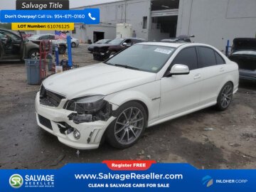 2009 Mercedes-Benz C63 AMG Sedan