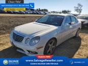 New 2009 Mercedes-Benz E550 Sedan