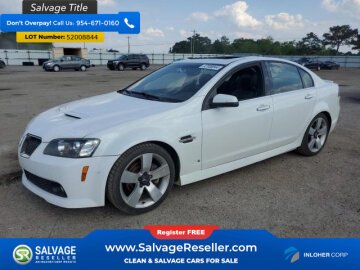New 2009 Pontiac G8