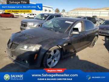New 2009 Pontiac G8