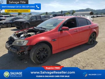 2009 Pontiac G8