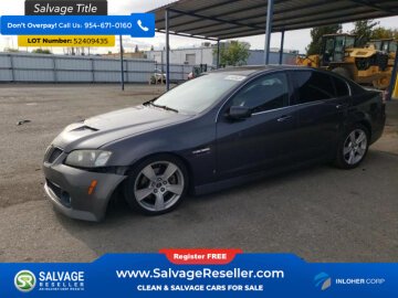 2009 Pontiac G8