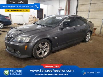 2009 Pontiac G8