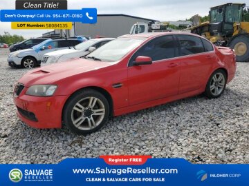 2009 Pontiac G8